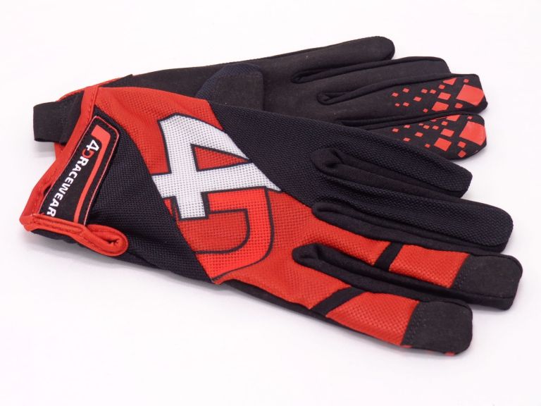 Sim Racing Gloves 4D Airflow Driving Gloves Red