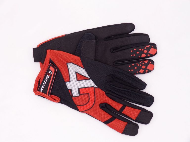 Sim Racing Gloves 4D Airflow Driving Gloves Red