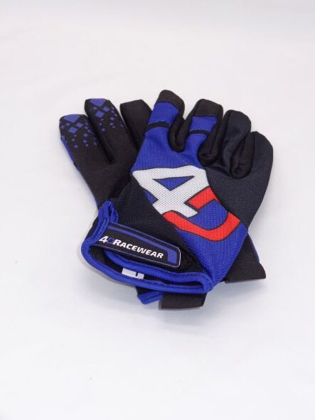 Sim Racing Gloves 4D Airflow Driving Glove Blue
