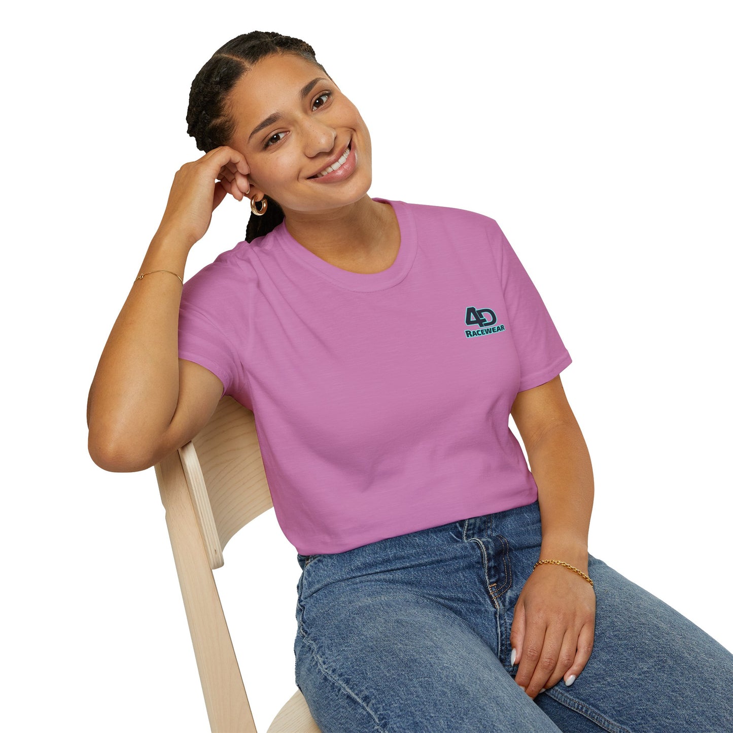 Racing Graphic Tee, Unisex Softstyle T-Shirt for Car Enthusiasts, Casual Wear, Gift for Racing Fans, Automotive Apparel