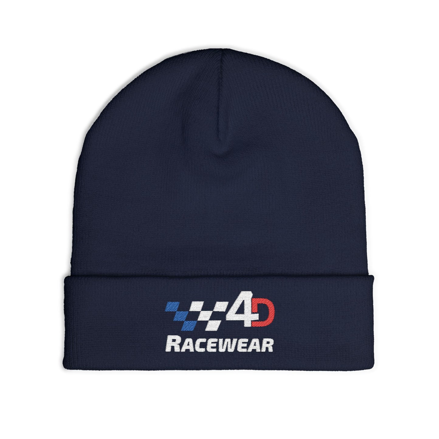 Embroidered Knit Beanie for Race Enthusiasts, Cozy Winter Hat, Personalized Gift, Sports Headwear, Casual Style