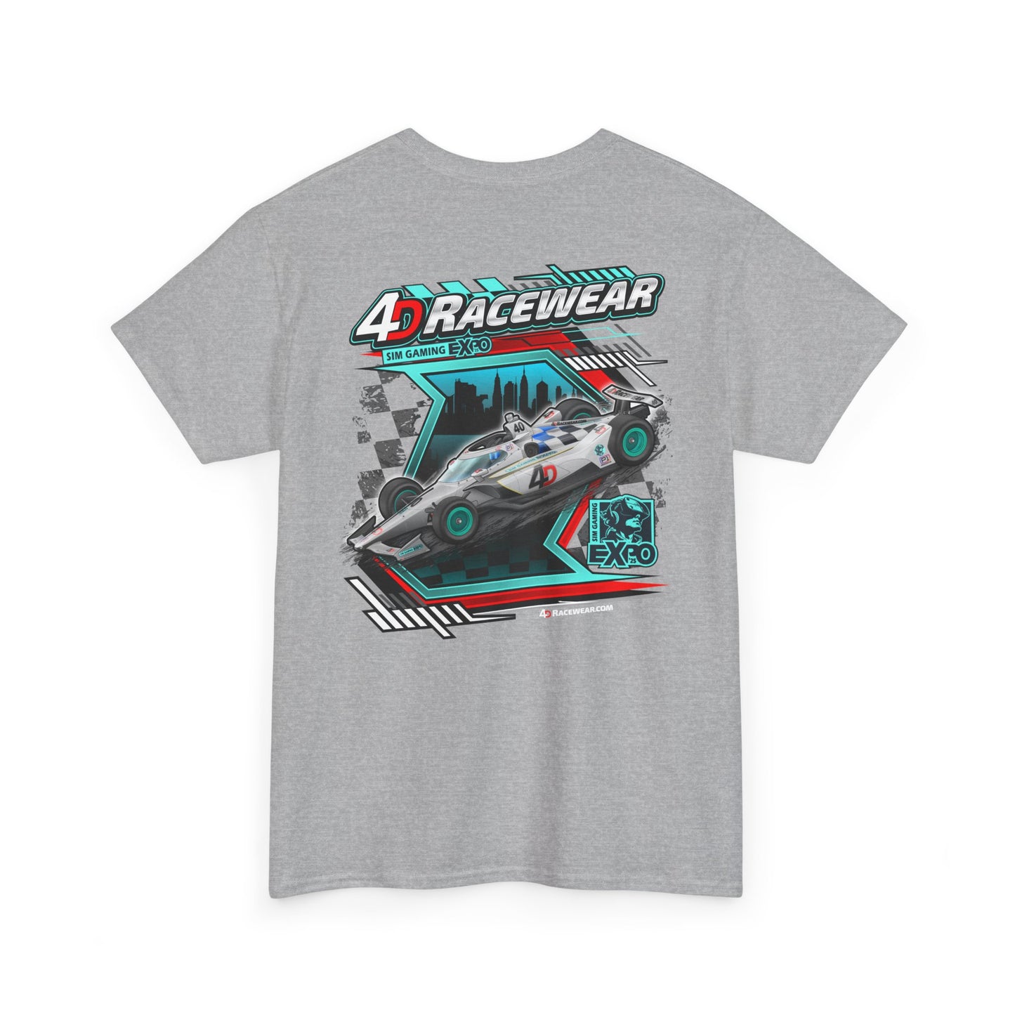 Unisex Heavy Cotton Race Tee, Racing Shirt, Motorsport Apparel, Gift for Car Lovers, Racing Event Outfit, Birthday Gift