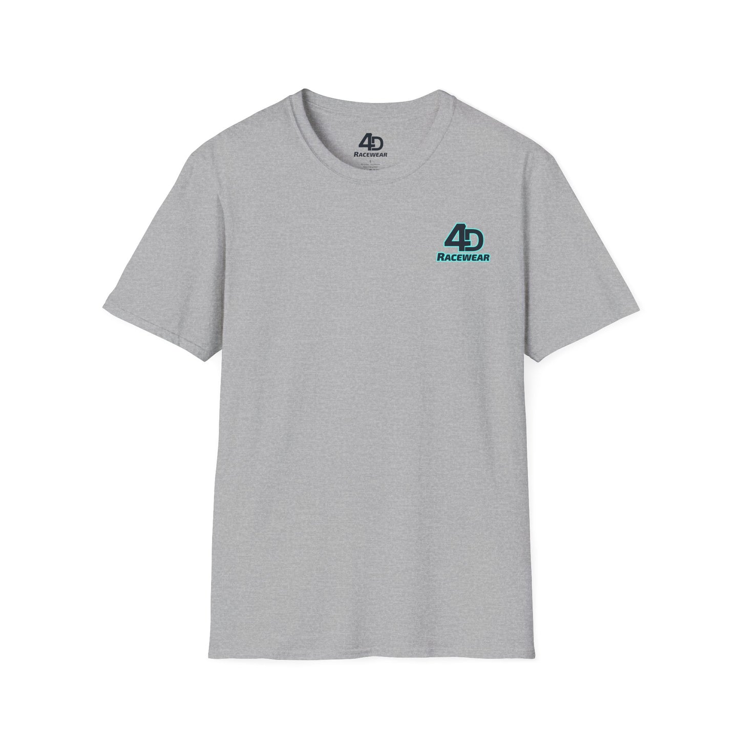 Racing Graphic Tee, Unisex Softstyle T-Shirt for Car Enthusiasts, Casual Wear, Gift for Racing Fans, Automotive Apparel