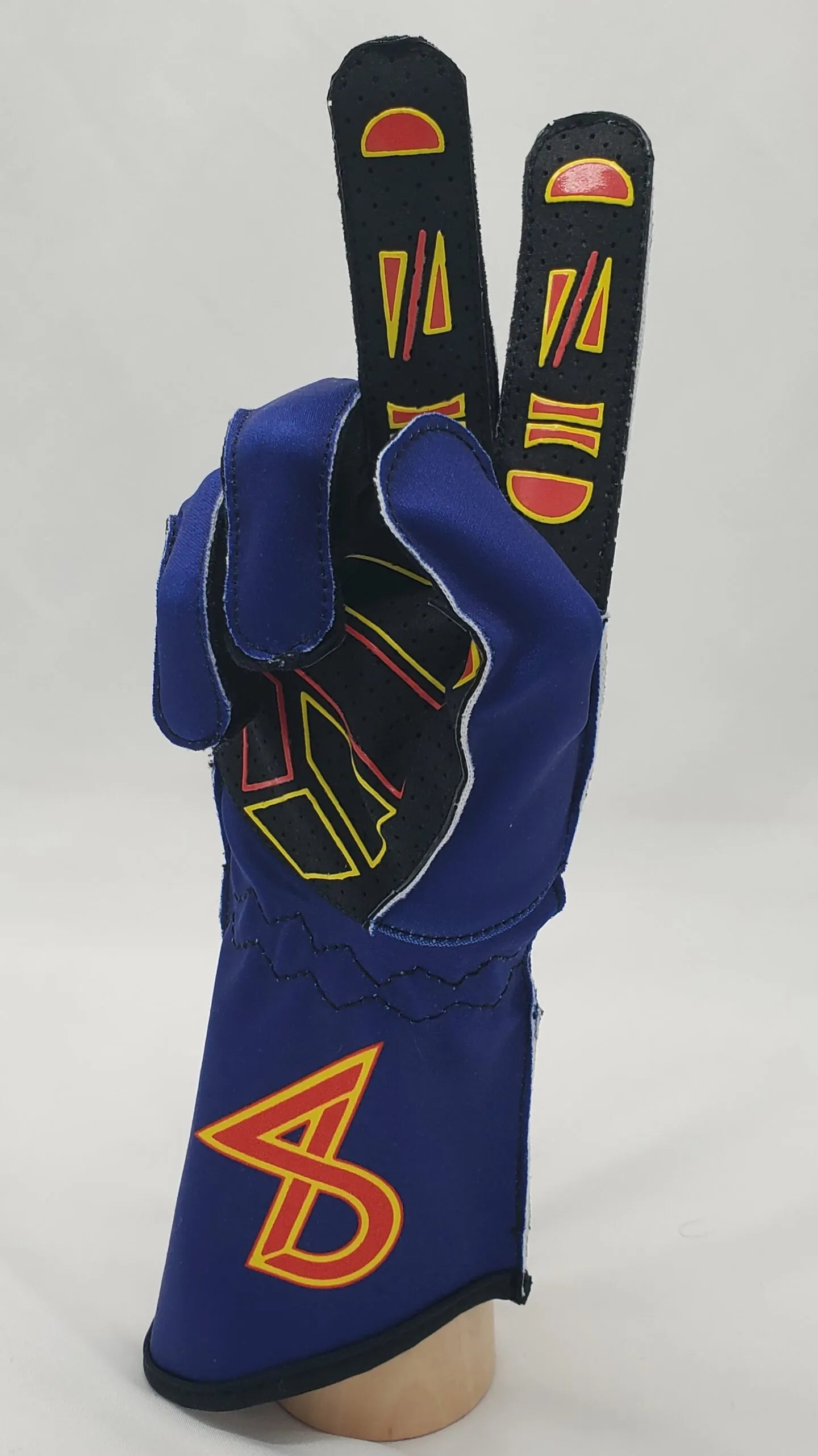 Dakota – Sim Racing Glove – Kart Racing Glove (Yellow / Red / Blue)