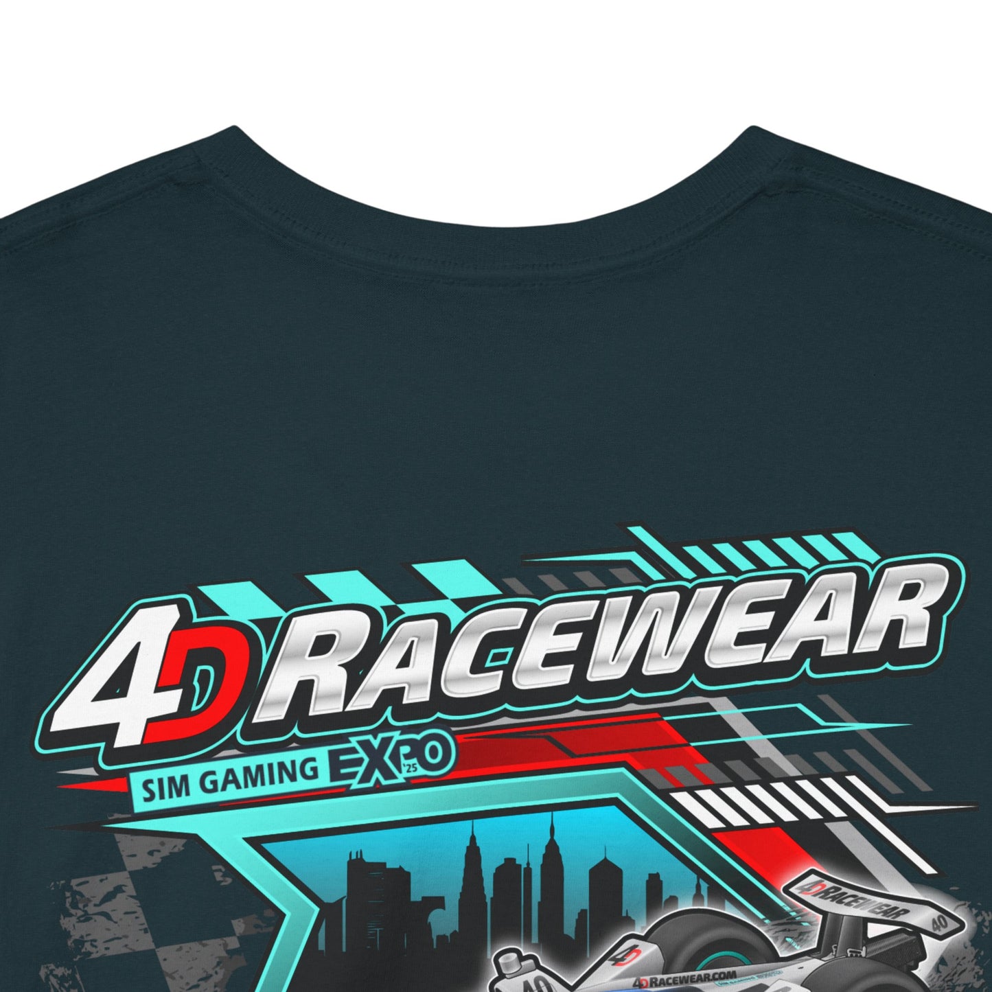 Unisex Heavy Cotton Race Tee, Racing Shirt, Motorsport Apparel, Gift for Car Lovers, Racing Event Outfit, Birthday Gift