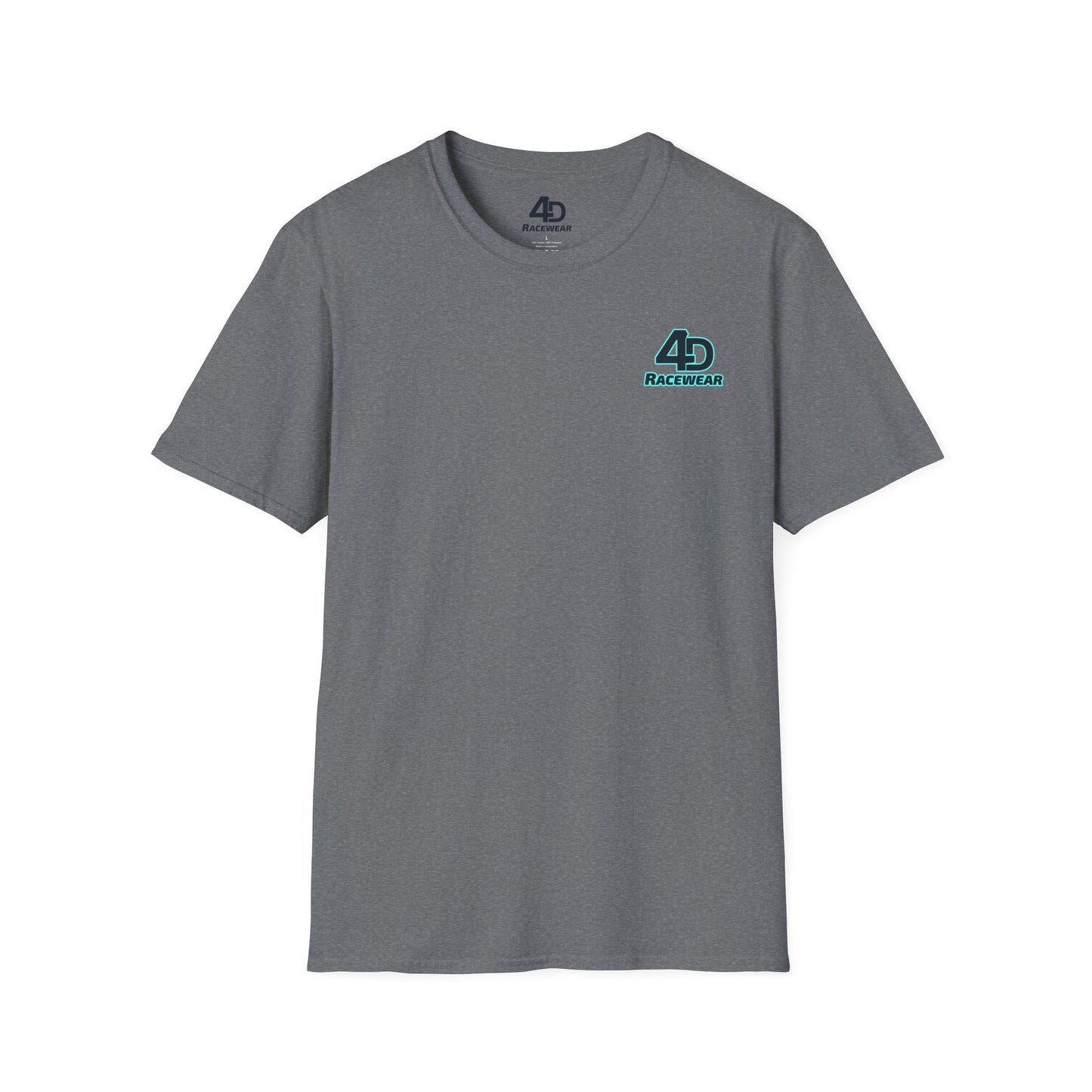 Racing Graphic Tee, Unisex Softstyle T-Shirt for Car Enthusiasts, Casual Wear, Gift for Racing Fans, Automotive Apparel