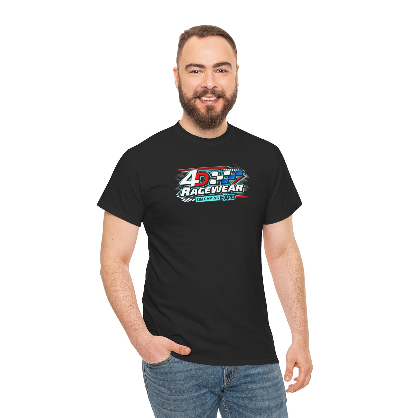 Unisex Heavy Cotton Race Tee, Racing Shirt, Motorsport Apparel, Gift for Car Lovers, Racing Event Outfit, Birthday Gift