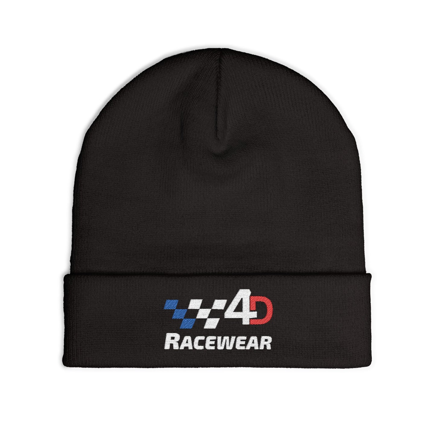 Embroidered Knit Beanie for Race Enthusiasts, Cozy Winter Hat, Personalized Gift, Sports Headwear, Casual Style