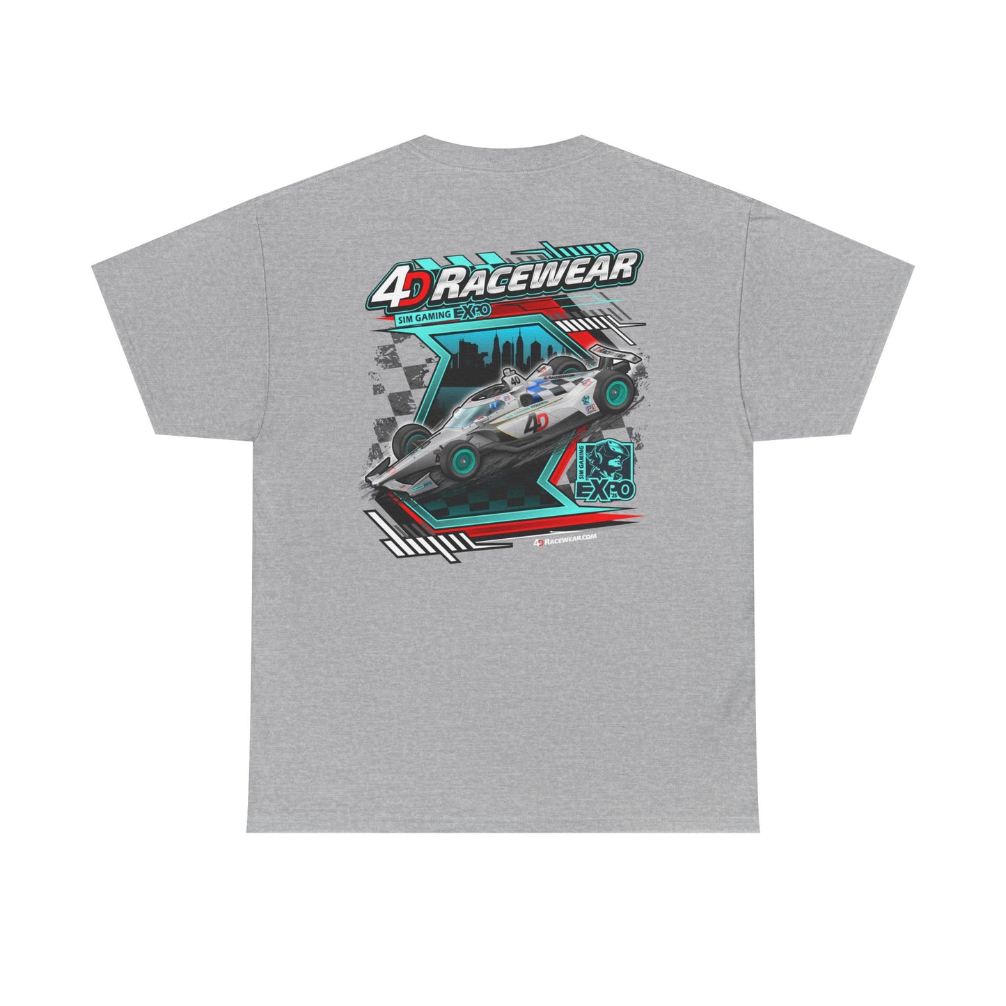 Unisex Heavy Cotton Race Tee, Racing Shirt, Motorsport Apparel, Gift for Car Lovers, Racing Event Outfit, Birthday Gift