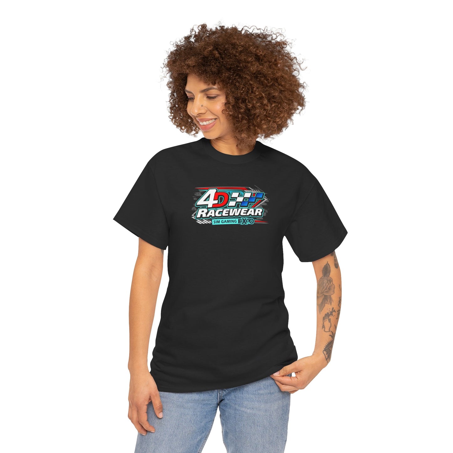 Unisex Heavy Cotton Race Tee, Racing Shirt, Motorsport Apparel, Gift for Car Lovers, Racing Event Outfit, Birthday Gift