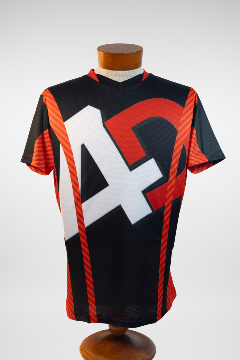 4D Racewear Performance Moisture Wicking Sport Jersey (with Inset Collar)