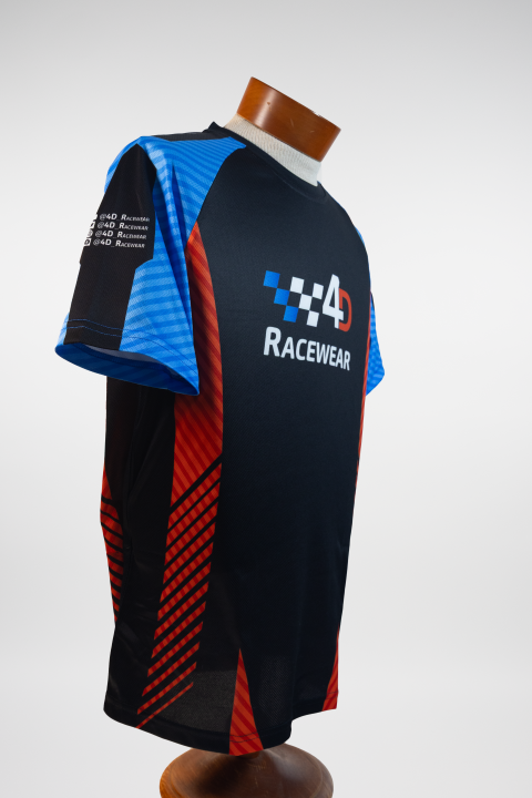 4D Racewear Performance Moisture Wicking Team Jersey Crew Neck
