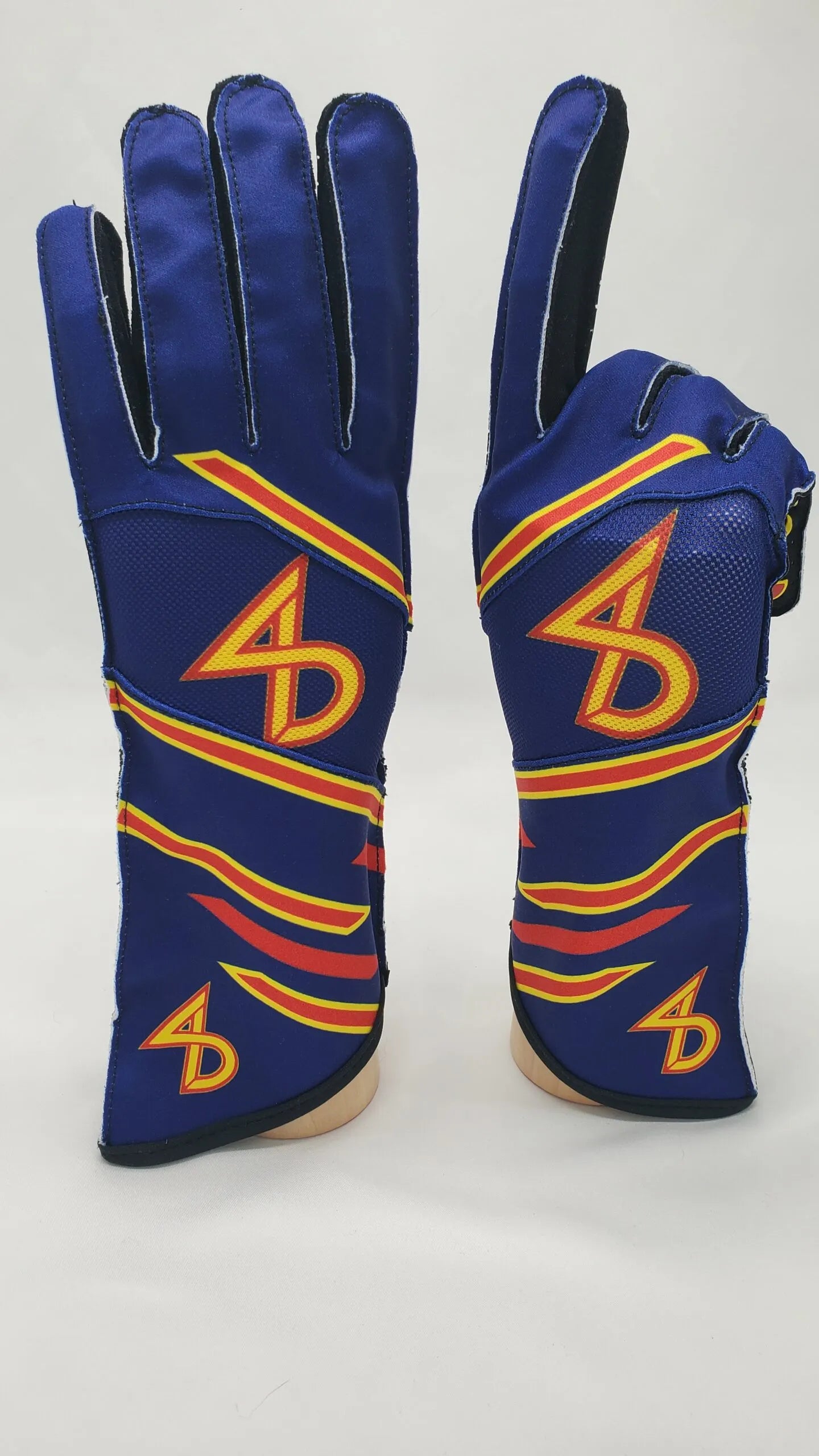 Dakota – Sim Racing Glove – Kart Racing Glove (Yellow / Red / Blue)
