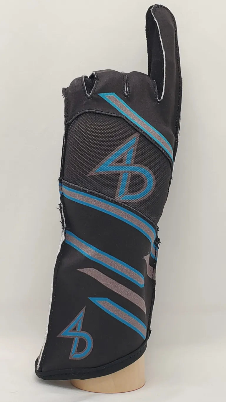 Dakota – Sim Racing Glove – Kart Racing Glove (Black / Blue)