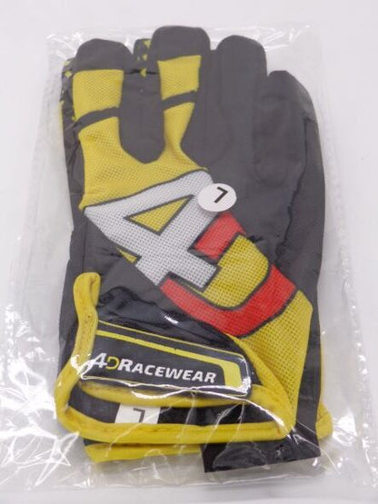 Sim Racing Gloves 4D Airflow Driving Gloves Yellow