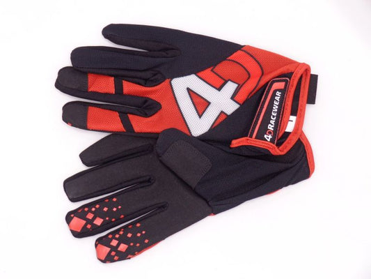 Sim Racing Gloves 4D Airflow Driving Gloves Red