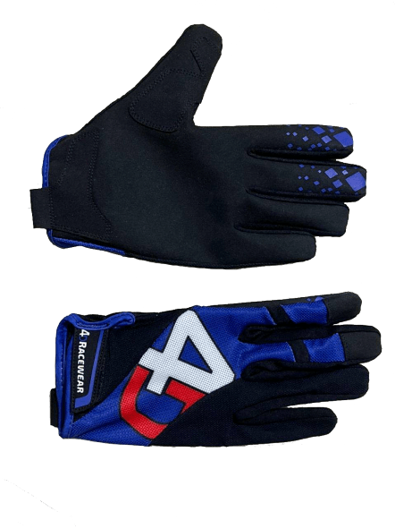 Sim Racing Gloves 4D Airflow Driving Glove Blue