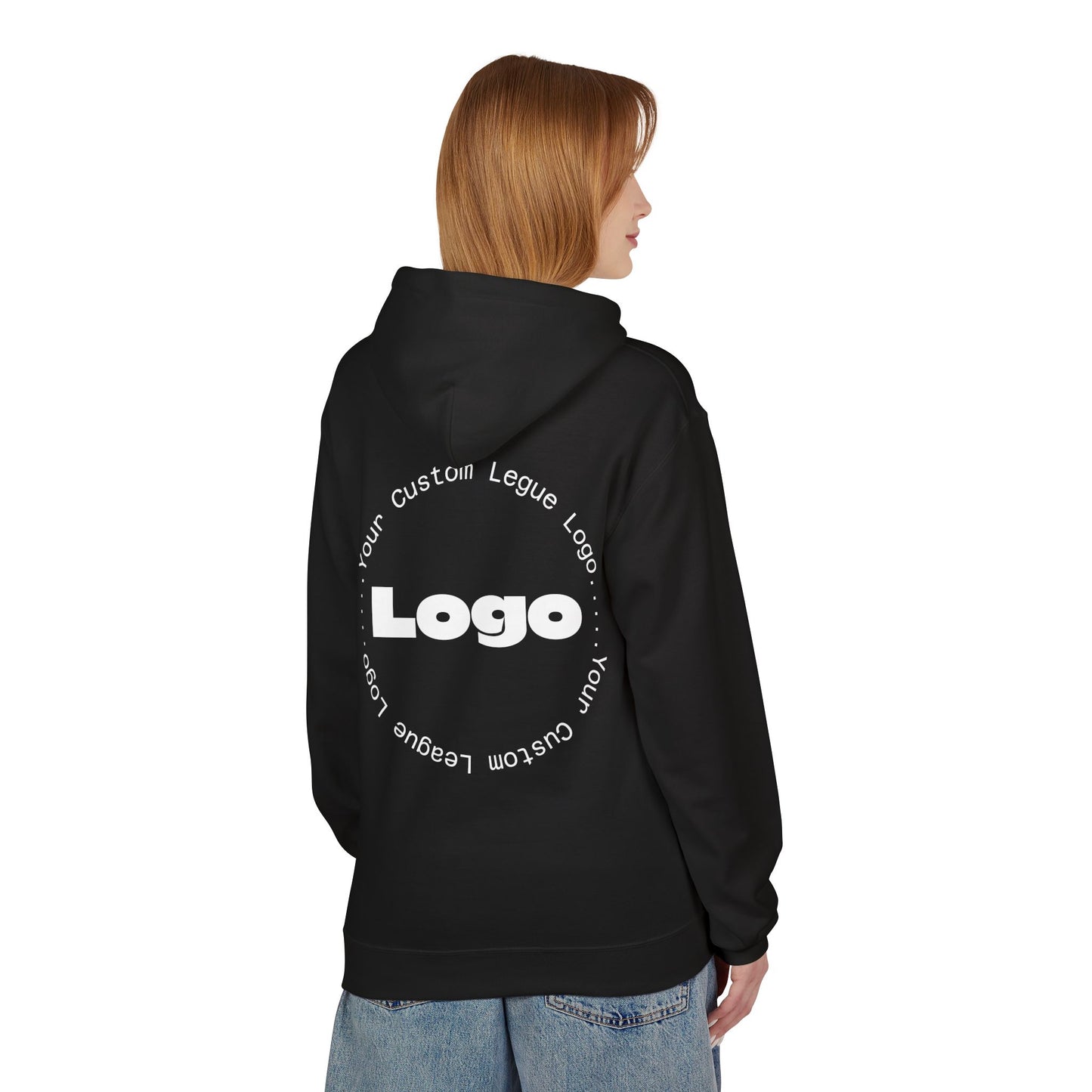 Custom Logo Hoodie - Softstyle Fleece