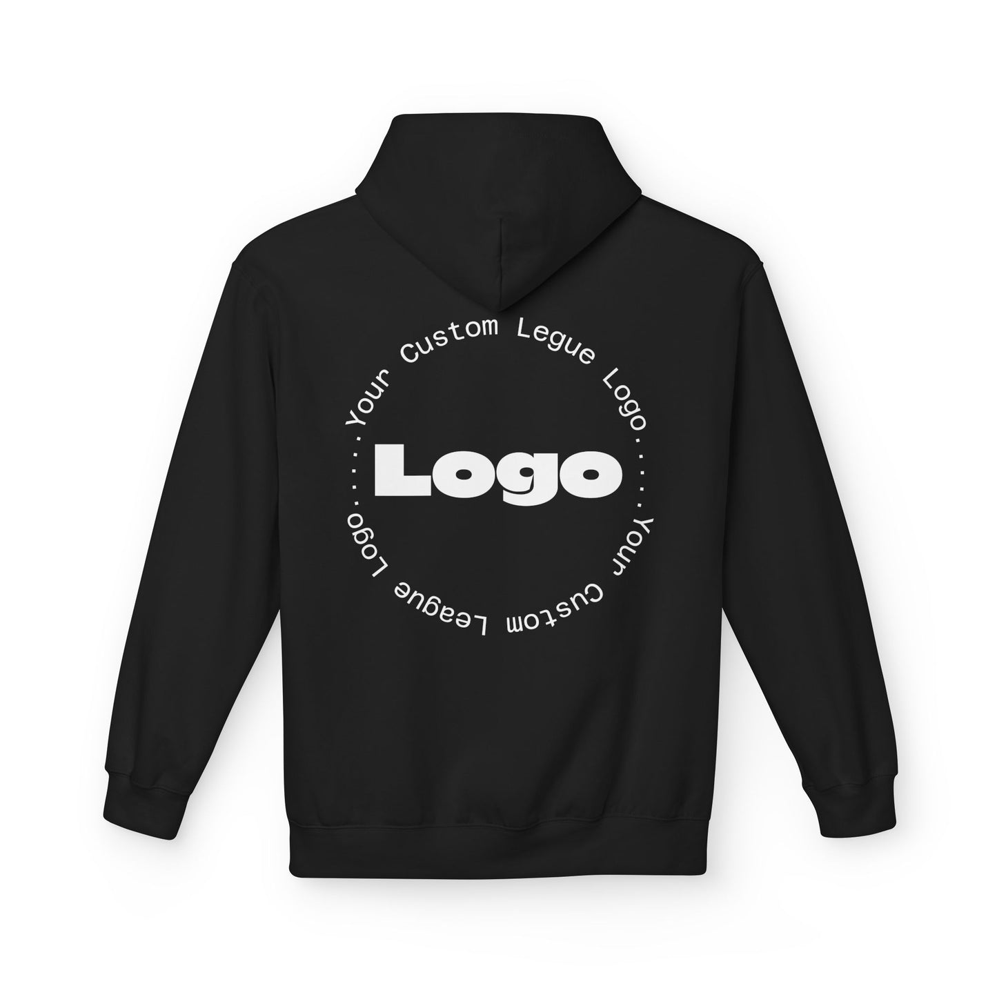 Custom Logo Hoodie - Softstyle Fleece