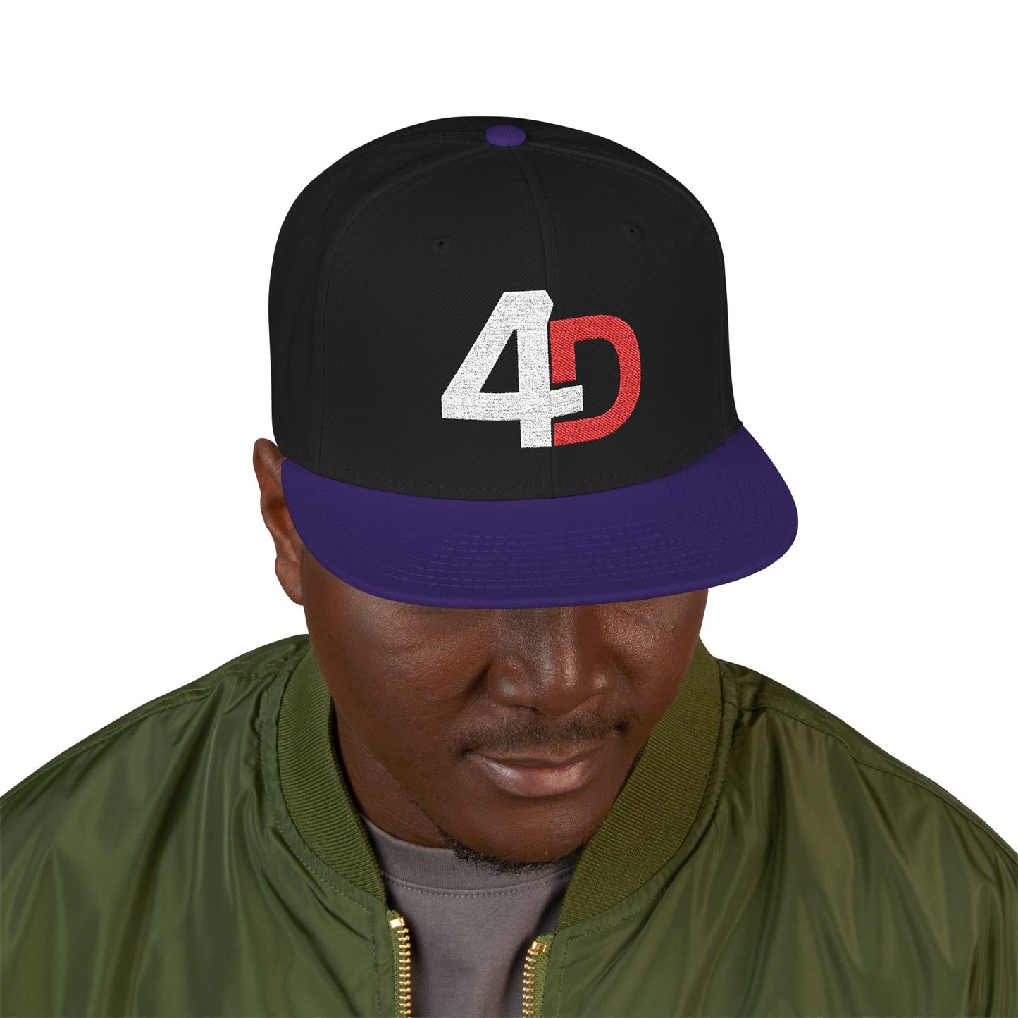 Stylish Embroidered Snapback Hat, Casual Wear, Street Style, Gift for Him, Unique Accessory, Adjustable Cap