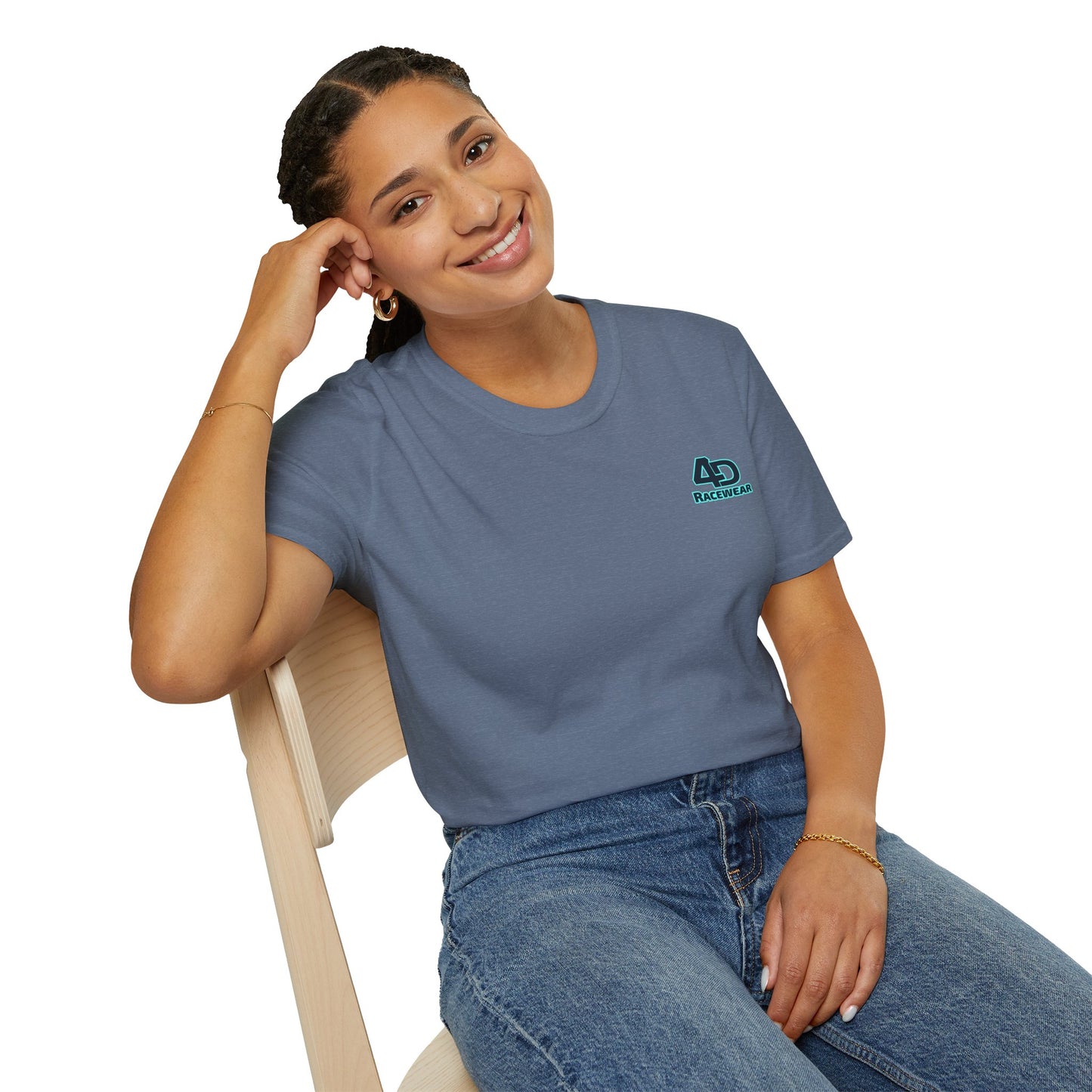 Racing Graphic Tee, Unisex Softstyle T-Shirt for Car Enthusiasts, Casual Wear, Gift for Racing Fans, Automotive Apparel