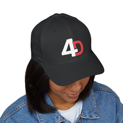 Embroidery Cap with Bold 4D Design | Structured Baseball Hat, Unisex Gift, Sporty Accessory, Casual Outfit, Summer Wear