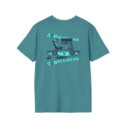 Racing Graphic Tee, Unisex Softstyle T-Shirt for Car Enthusiasts, Casual Wear, Gift for Racing Fans, Automotive Apparel