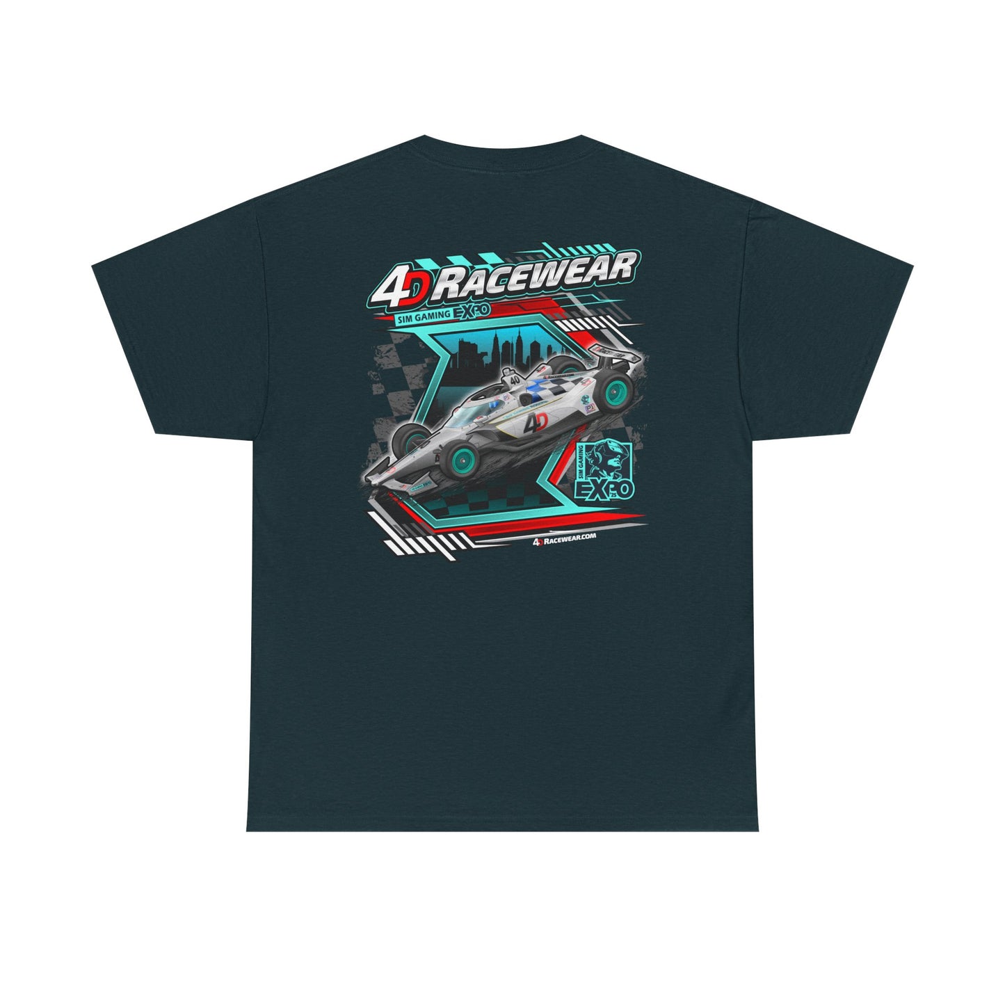 Unisex Heavy Cotton Race Tee, Racing Shirt, Motorsport Apparel, Gift for Car Lovers, Racing Event Outfit, Birthday Gift