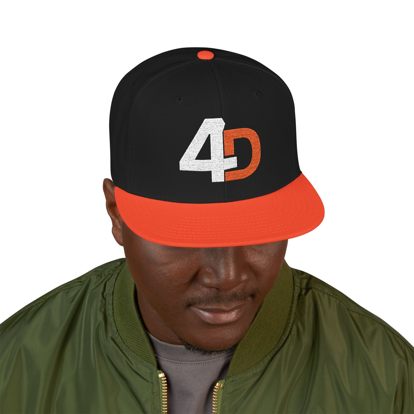 Stylish Embroidered Snapback Hat, Casual Wear, Street Style, Gift for Him, Unique Accessory, Adjustable Cap