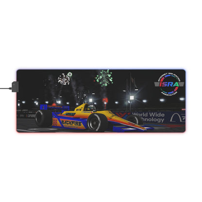 ISRA Custom Screenshot LED Gaming Mouse Pad