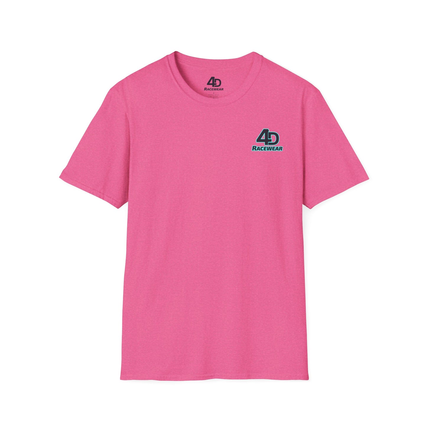 Racing Graphic Tee, Unisex Softstyle T-Shirt for Car Enthusiasts, Casual Wear, Gift for Racing Fans, Automotive Apparel