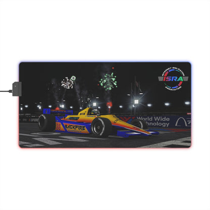 ISRA Custom Screenshot LED Gaming Mouse Pad