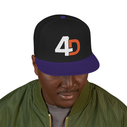 Stylish Embroidered Snapback Hat, Casual Wear, Street Style, Gift for Him, Unique Accessory, Adjustable Cap