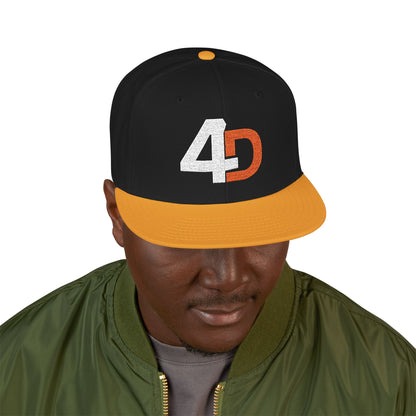 Stylish Embroidered Snapback Hat, Casual Wear, Street Style, Gift for Him, Unique Accessory, Adjustable Cap