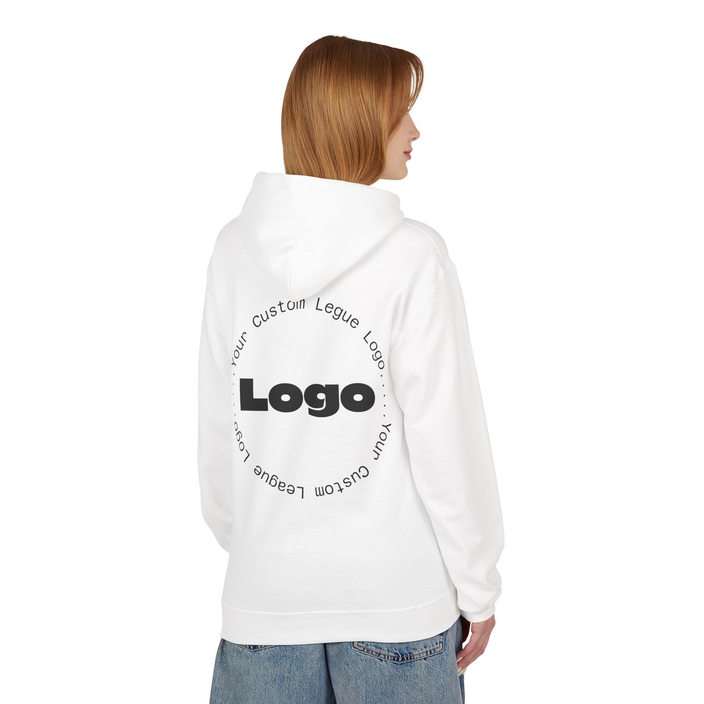 Custom Logo Hoodie - Softstyle Fleece