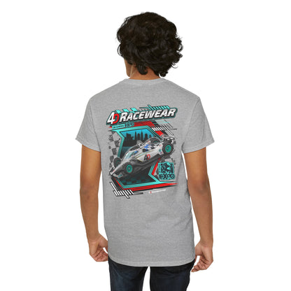 Unisex Heavy Cotton Race Tee, Racing Shirt, Motorsport Apparel, Gift for Car Lovers, Racing Event Outfit, Birthday Gift