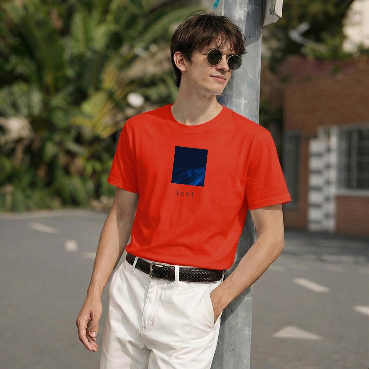 Men's T-Shirt Printed in USA |Gildan 5000 Double DTG