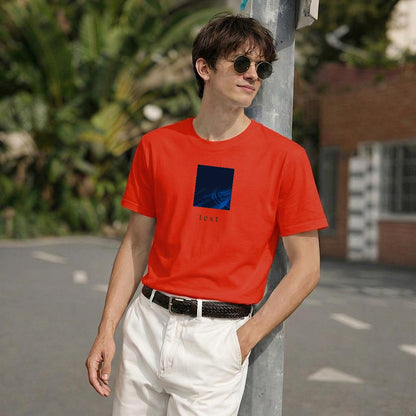 Men's T-Shirt Printed in USA |Gildan 5000 Double DTG