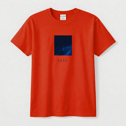 Men's T-Shirt Printed in USA |Gildan 5000 Double DTG