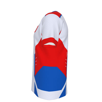 4D Racewear Mid Weight Jersey White