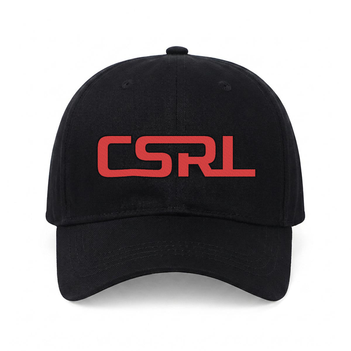 CSRL Embroidered Soft-Crown Flat Cap