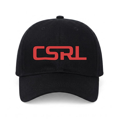CSRL Embroidered Soft-Crown Flat Cap
