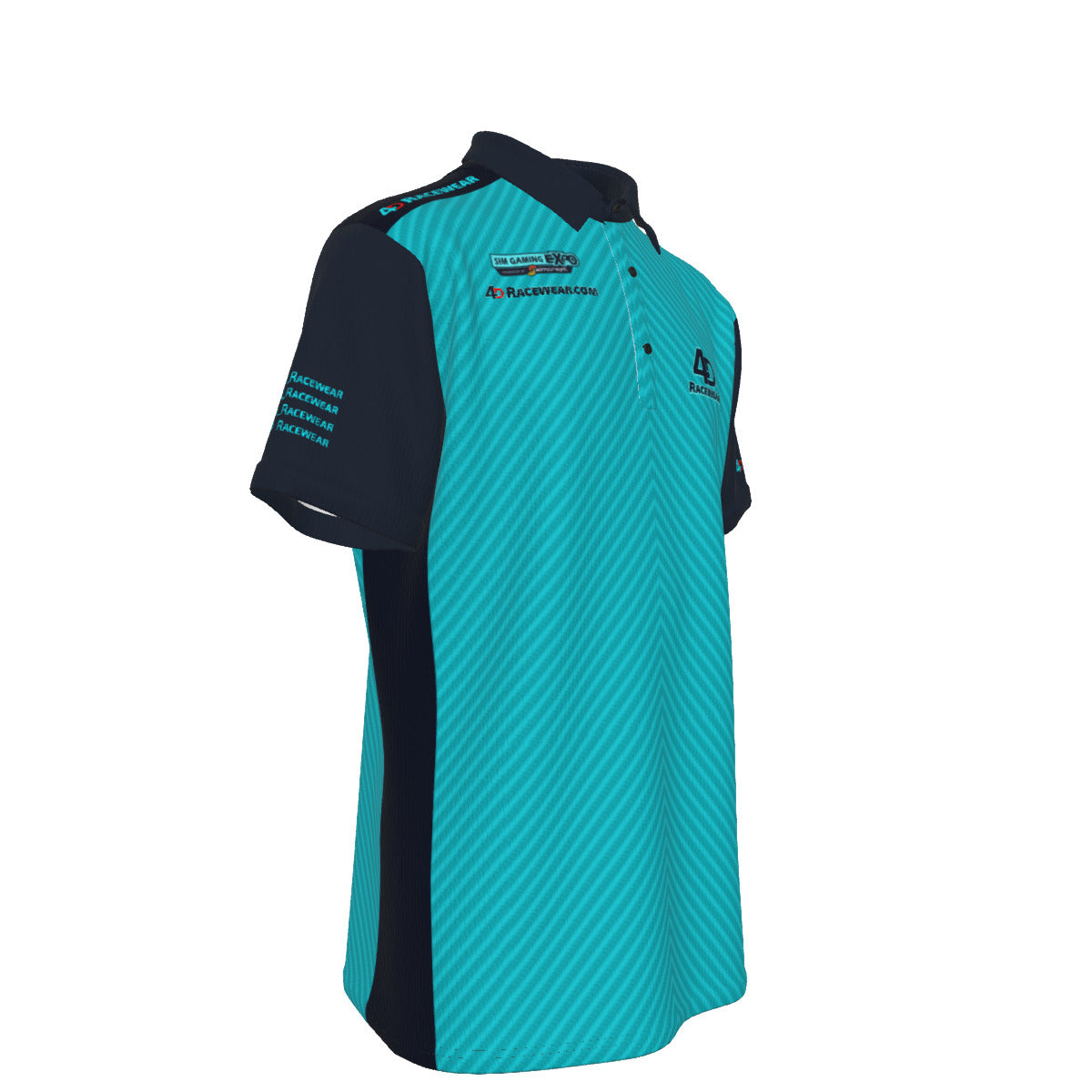4D / Sim Gaming Expo Polo Shirt  Birdseye