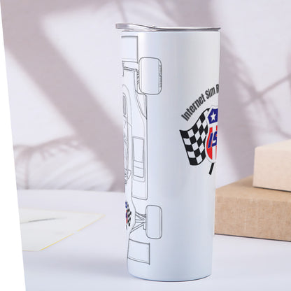 ISRA Classic Series 20OZ Straight Cup With Sliding Lid