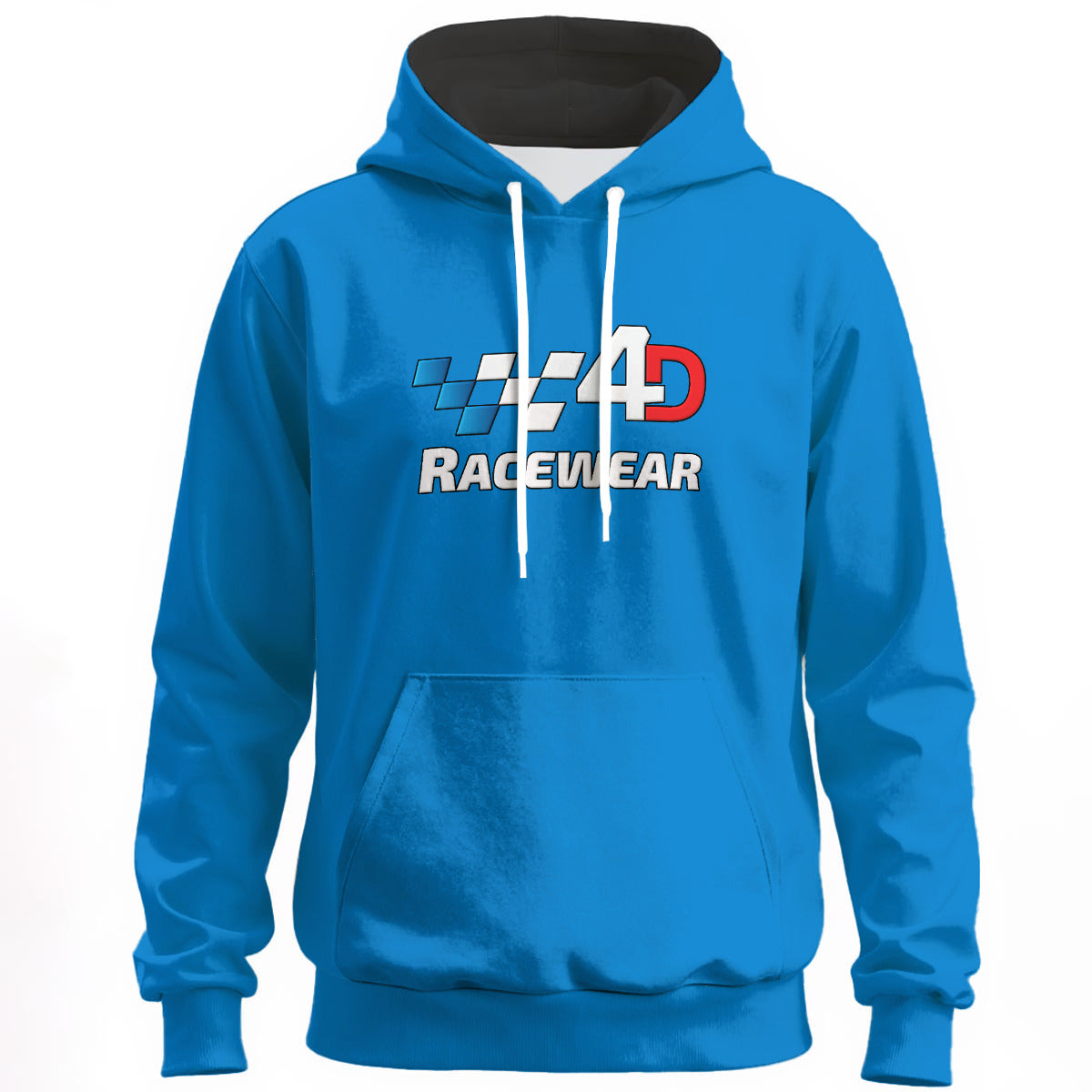 4D Racewear Pullover Hoodie - 100% Cotton 9oz