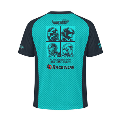 4D Racewear / Sim Gaming Expo Jacquard Mesh Sports Jersey