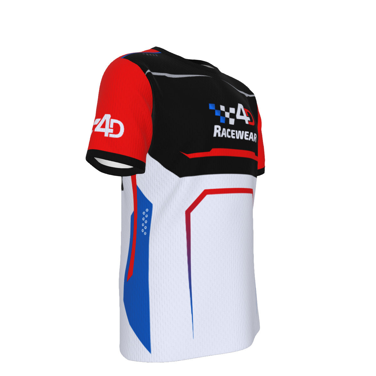4D Racewear Mid Weight Jersey Black/ White