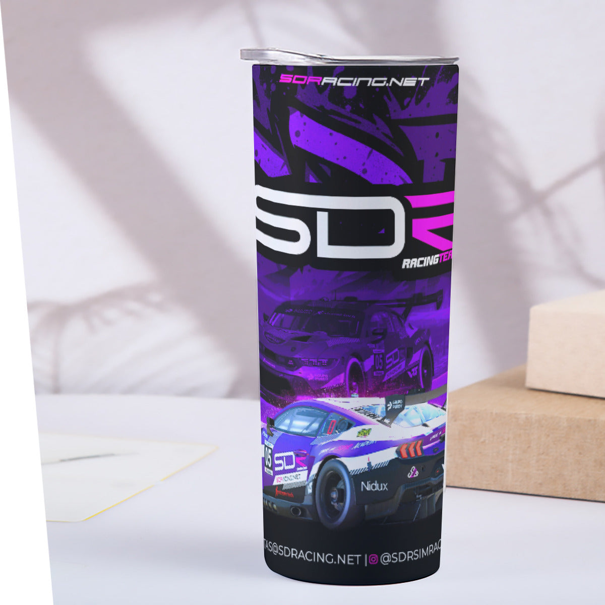 SDR 20OZ Stainless Tumbler With Sliding Lid