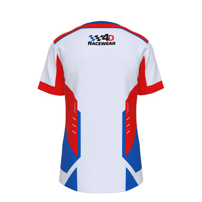 4D Racewear Mid Weight Jersey White