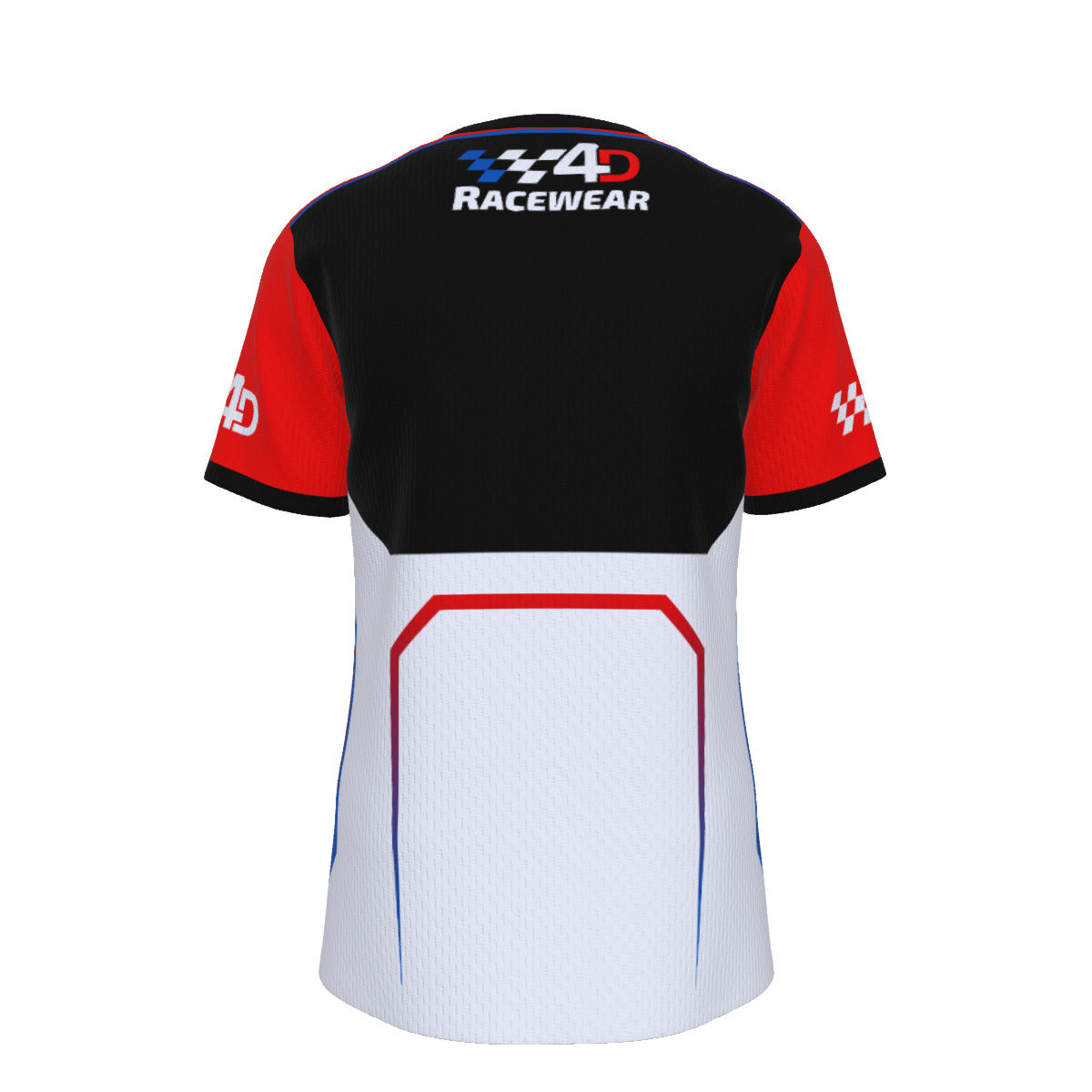 4D Racewear Mid Weight Jersey Black/ White